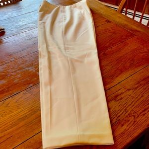 Talbot six petite stretch cream dress pants